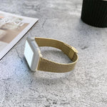 Buckle Style Steel Replacement Strap Watchband, For Apple Watch Series 7  41mm / & 6 & SE & 5 & 4 40mm, For Apple Watch Series  7  45mm / & 6 & SE & 5 & 4 44mm
