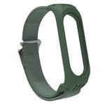 For Xiaomi Mi Band 6 / 5 / 4 / 3 9-shaped Buckle Twill Replacement Strap Watchband