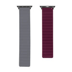 Silicone Magnetic Replacement Strap Watchband, For Apple Watch Series 7  41mm / & 6 & SE & 5 & 4 40mm, For Apple Watch Series  7  45mm / & 6 & SE & 5 & 4 44mm