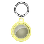 All-inclusive Clear Crystal Shockproof Protective Cover Case with Keychain Hook Loop, For AirTag 2nd Gen / AirTag 1st Gen