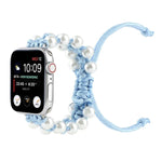 Umbrella Rope Bead Nylon Replacement Watchbands For Apple Watch Series 6 & SE &, For Apple Watch Ultra 49mm / Series 8&7 45mm / SE 2&6&SE&5&4 44mm / 3&2&1 42mm, For Apple Watch Series 8&7 41mm / SE 2&6&SE&5&4 40mm / 3&2&1 38mm