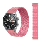 For Huawei Watch 3 / 3 Pro Adjustable Nylon Braided Elasticity Replacement Strap Watchband, 165mm