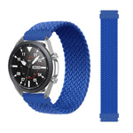 For Huawei Watch 3 / 3 Pro Adjustable Nylon Braided Elasticity Replacement Strap Watchband, 165mm