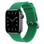 Bamboo Joint Silicone Replacement Strap Watchband, For Apple Watch Series 7  41mm / & 6 & SE & 5 & 4 40mm, For Apple Watch Series  7  45mm / & 6 & SE & 5 & 4 44mm