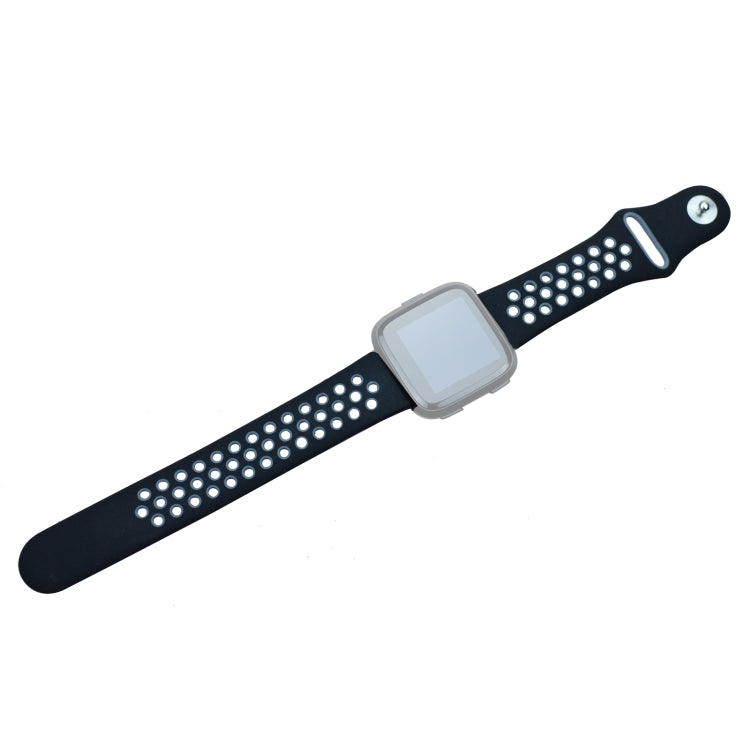 Two-color Silicone Replacement Strap Watchband, For Fitbit Versa 3