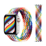Metal Head Braided Nylon Replacement Watchbands, Size: S 135mm For Apple Watch Series 6 & SE & 5 & 4 40mm / 3 & 2 & 1 38mm, S 135mm 40mm / 38mm