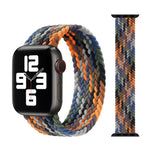 Metal Head Braided Nylon Replacement Watchbands, Size: L 165mm For Apple Watch Series 6 & SE & 5 & 4 44mm / 3 & 2 & 1 42mm, L 165mm 44mm / 42mm