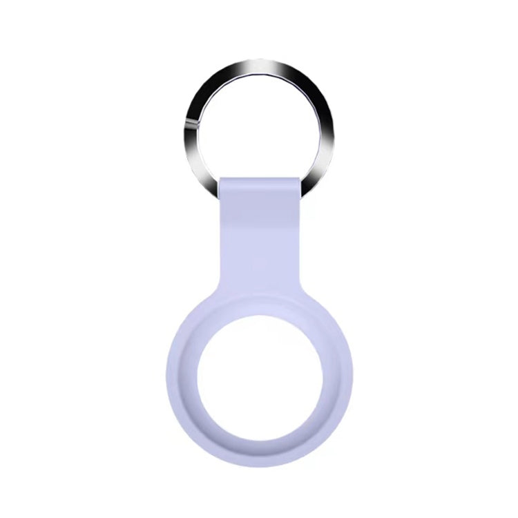 Mutural Liquid Silicone Protective Case with Key Ring for AirTag 2nd Gen / AirTag 1st Gen