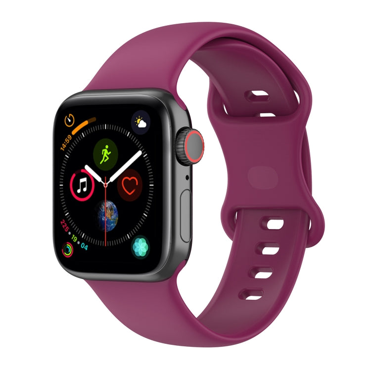 Large Size Silicone Watch Band For Apple Watch Series, 7 41mm / 6 & SE & 5 & 4 40mm / 3 & 2 & 1 38mm, Size: Large Size, 7 45mm / 6 & SE & 5 & 4 44mm / 3 & 2 & 1 42mm, Size: Large Size
