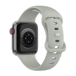 Silicone Watchbands For Apple Watch Series, 7 41mm / 6 & SE & 5 & 4 40mm / 3 & 2 & 1 38mm, Size: Small Code, 7 45mm / 6 & SE & 5 & 4 44mm / 3 & 2 & 1 42mm, Size: Small Code