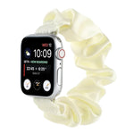 Scarf Hair Tie Replacement Watchbands For Apple Watch Series, 7 45mm / 6 & SE & 5 & 4 44mm / 3 & 2 & 1 42mm, 7 41mm / 6 & SE & 5 & 4 40mm / 3 & 2 & 1 38mm
