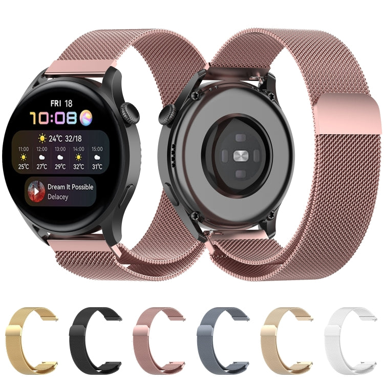 For Huawei Watch 3 / 3 Pro 22mm Milanese Loop Replacement Strap Watchband
