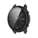 For Amazfit GTR 2 eSIM Tempered glass + PC Integrated Protective Case
