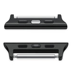 2 PCS Watchbands Stainless Steel Acoustic Ear Connector, Width: 24mm For Apple Watch Series 6 & SE & 5 & 4 44mm / 3 & 2 & 1 42mm, Width: 24mm For Apple Watch 44mm / 42mm