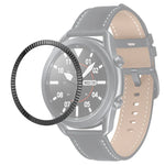 Smart Watch Wave Texture Bezel Ring, For Samsung Galaxy Watch 3 41mm, For Samsung Galaxy Watch 3 45mm