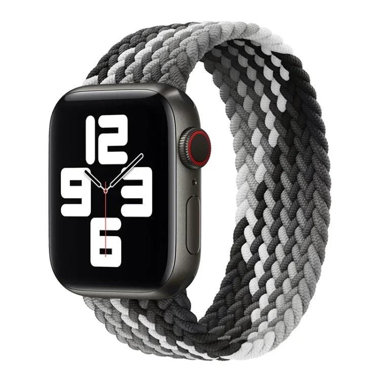 Single Loop Weaving Nylon Replacement Watchband, Size: XS 128mm For Apple Watch Series 6 & SE & 5 & 4 40mm / 3 & 2 & 1 38mm, XS 128mm 40mm / 38 mm