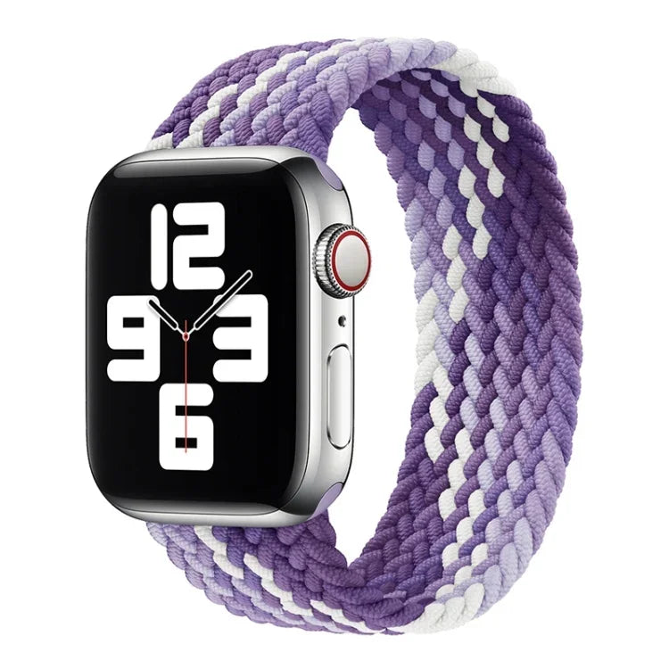 Single Loop Weaving Nylon Replacement Watchband, Size: S 145mm For Apple Watch Series 6 & SE & 5 & 4 44mm / 3 & 2 & 1 42mm, S 145mm 44mm / 42 mm