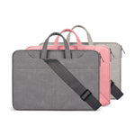 ST06SDJ Frosted PU Business Laptop Bag with Detachable Shoulder Strap, 13.3 inch, 14.1-15.4 inch, 15.6 inch