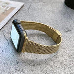 Small Waist Steel Replacement Strap Watchband, For Apple Watch Series 7  41mm / & 6 & SE & 5 & 4 40mm, For Apple Watch Series  7  45mm / & 6 & SE & 5 & 4 44mm