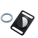 Magnetic Metal Protective Cover Case with Switchable Keychain Ring For AirTag 2nd Gen / AirTag 1st Gen