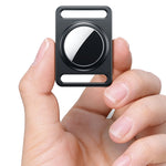 Magnetic Metal Protective Cover Case with Switchable Keychain Ring For AirTag 2nd Gen / AirTag 1st Gen