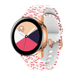 Silicone Printing Replacement Strap Watchband, For Samsung Galaxy Watch 42mm