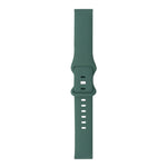 8-buckle Silicone Replacement Strap Watchband, For Samsung Galaxy Watch Active, For Huawei Watch GT 2 42mm, For Huawei Watch GT 2 46mm, For Huawei Watch GT 2e 46mm