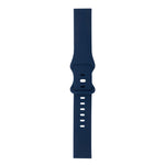 8-buckle Silicone Replacement Strap Watchband, For Samsung Galaxy Watch Active, For Huawei Watch GT 2 42mm, For Huawei Watch GT 2 46mm, For Huawei Watch GT 2e 46mm