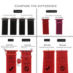 Color Matching Nylon Watchband, For Apple Watch Series 7 45mm / 6 & SE & 5 & 4 44mm / 3 & 2 & 1 42mm, For Apple Watch Ultra 49mm / Series 8&7 45mm / SE 2&6&SE&5&4 44mm / 3&2&1 42mm