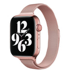 Milan Loopback Small Waist Replacement Watchband For Apple Watch Series, 7 41mm / 6 & SE & 5 & 4 40mm / 3 & 2 & 1 38mm, 7 45mm / 6 & SE & 5 & 4 44mm / 3 & 2 & 1 42mm