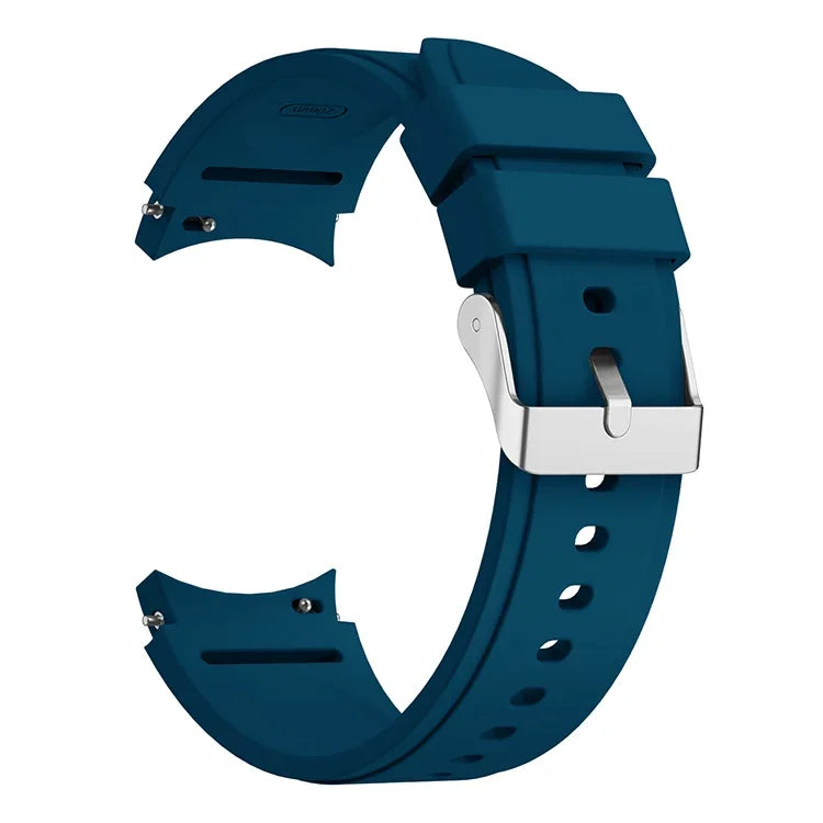 Silicone Replacement Strap Watchband, For Samsung Galaxy Watch4 40mm, For Samsung Galaxy Watch4 44mm, For Samsung Galaxy Watch4 Classic 42mm, For Samsung Galaxy Watch4 Classic 46mm