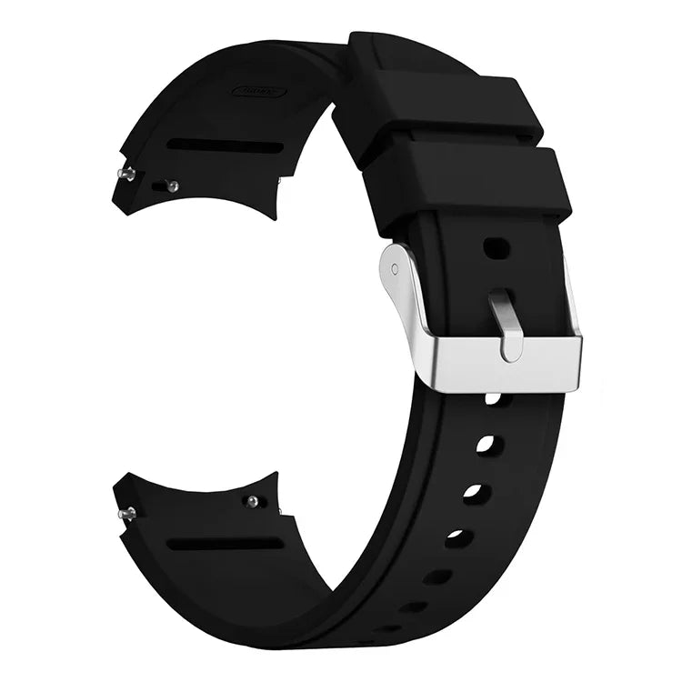Silicone Replacement Strap Watchband, For Samsung Galaxy Watch4 40mm, For Samsung Galaxy Watch4 44mm, For Samsung Galaxy Watch4 Classic 42mm, For Samsung Galaxy Watch4 Classic 46mm