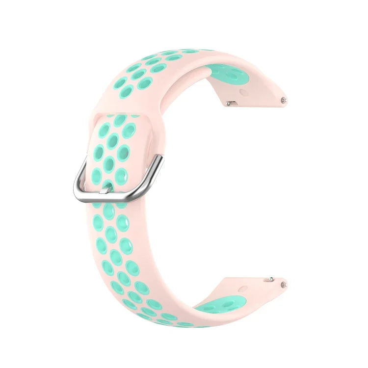 Two-color Silicone Replacement Strap Watchband, For Samsung Galaxy Watch4 Classic 46mm