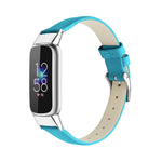 For Fitbit Luxe Leather Replacement Strap Watchband, S, L