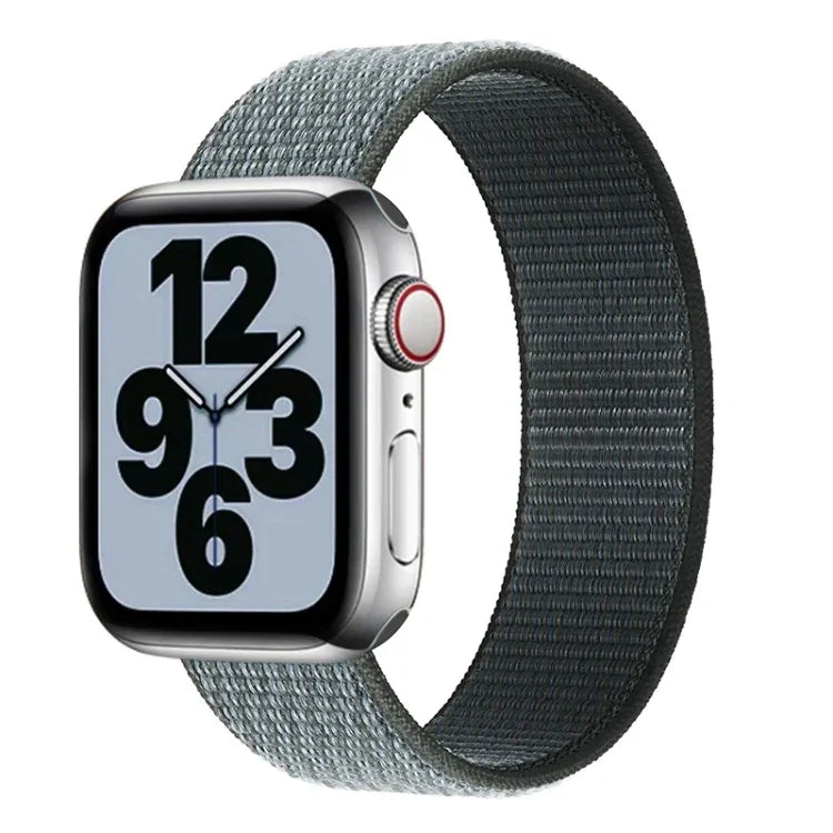 Single Lap Nylon Replacement Watchband, Size: M 155mm For Apple Watch Series 6 & SE & 5 & 4 44mm / 3 & 2 & 1 42mm, M 155mm 44mm / 42mm