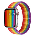 Single Lap Nylon Replacement Watchband, Size: L 165mm For Apple Watch Series 6 & SE & 5 & 4 44mm / 3 & 2 & 1 42mm, L 165mm 44mm / 42mm