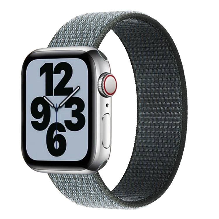 Single Lap Nylon Replacement Watchband, Size: L 165mm For Apple Watch Series 6 & SE & 5 & 4 44mm / 3 & 2 & 1 42mm, L 165mm 44mm / 42mm