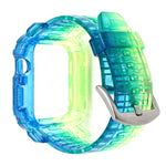 Gradient TPU Integrated Case Strap For Apple Watch Series 9 / 8 / 7 45mm / 6 / 5 / 4 / Watch SE 44mm / Watch 42mm, For Apple Watch Series 9 / 8 / 7 45mm / 6 / 5 / 4 / Watch SE 44mm / Watch 42mm