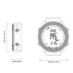 NORTH EDGE Multi-function Waterproof Outdoor Sports Electronic Smart Watch, Support Humidity Measurement / Weather Forecast / Speed Measurement, Silicone Strap