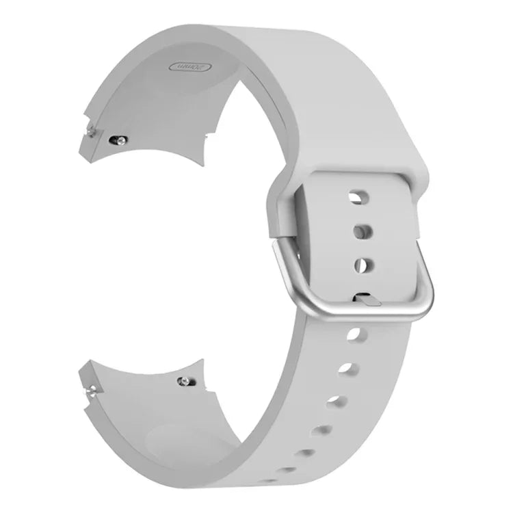 Universal Silicone Colorful Buckle Replacement Strap Watchband, For Samsung Galaxy Watch4 40mm, For Samsung Galaxy Watch4 44mm, For Samsung Galaxy Watch4 Classic 42mm, For Samsung Galaxy Watch4 Classic 46mm
