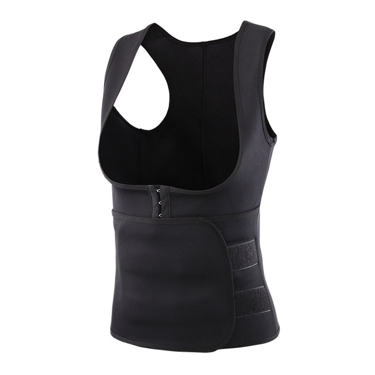 Breasted Shapers Corset Sweat-wicking Waistband Body Shaping Vest, S, M, XXXL, L, XL, XXL