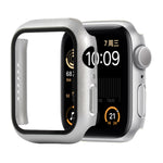 Shockproof PC+Tempered Glass Protective Case with Packed Carton For Apple Watch 44mm(Orange), For Apple Watch Series 6 / 5 / 4 / Watch SE 44mm, For Apple Watch Series 6 & SE & 5 & 4 44mm, For Apple Watch Series 3 & 2 & 1 42mm