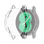 Full Coverage TPU Electroplating Protective Case Cover, For Samung Galaxy Watch4 40mm, For Samung Galaxy Watch4 44mm