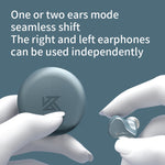 1DD+1BA Hybrid Technology Wireless Bluetooth 5.2 Sports In-ear Earphone