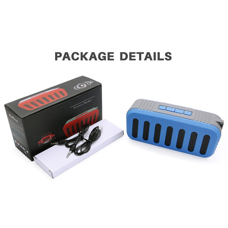 NewRixing NR-2013 TWS Car Exhaust Duct-shaped Bluetooth Speaker