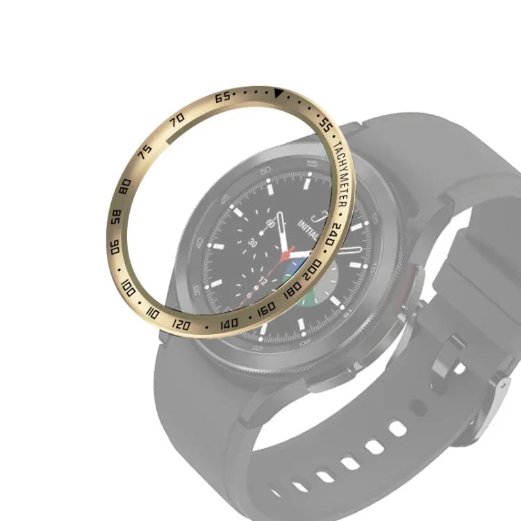 Smart Watch Steel Bezel Ring, E Version, For Samsung Galaxy Watch4 Classic 42mm, For Samsung Galaxy Watch4 Classic 46mm