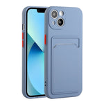 Card Slot Design Shockproof TPU Protective Case, For iPhone 13 Pro Max, For iPhone 13 Pro, For iPhone 13, For iPhone 13 mini