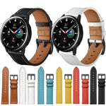 Leather Replacement Strap Watchband, For Samsung Galaxy Watch 3 41mm, For Samsung Galaxy Watch 3 45mm, For Samsung Galaxy Watch 42mm, For Samsung Galaxy Watch 46mm