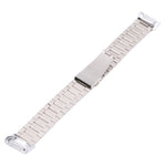 Five-bead Steel Strap Watchband, For Fitbit Charge 5