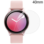 Soft Hydrogel Film Watch Screen Protector, For Samsung Galaxy Watch Active 1 / 2 40mm, For Samsung Gear S3 42mm, For Samsung Galaxy Watch4 Classic 46mm